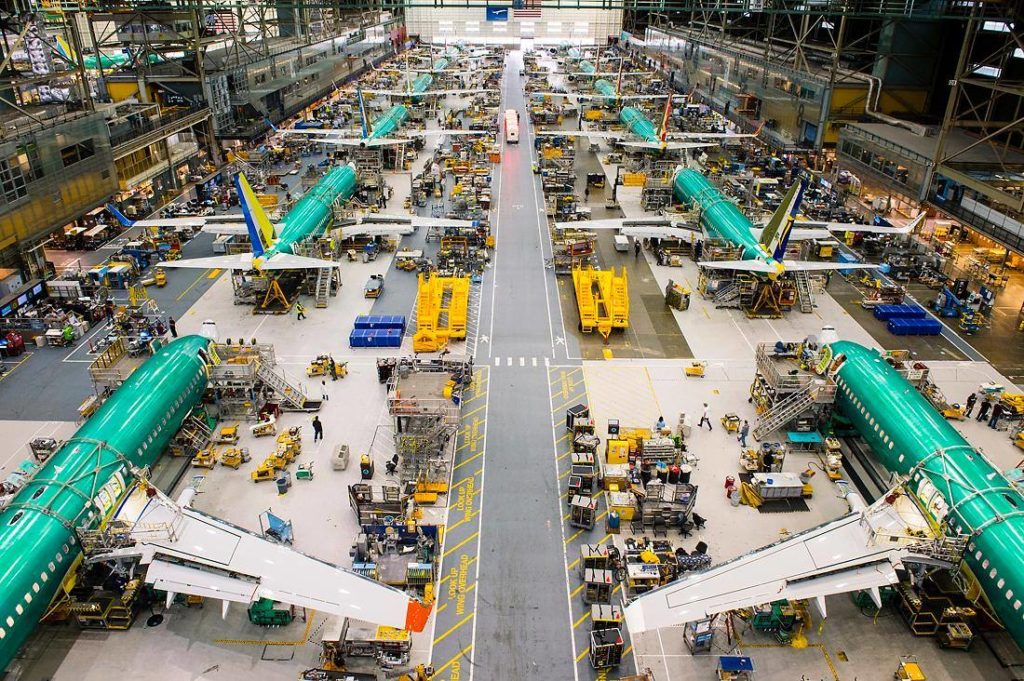 Nhà máy sản xuất máy bay Boeing